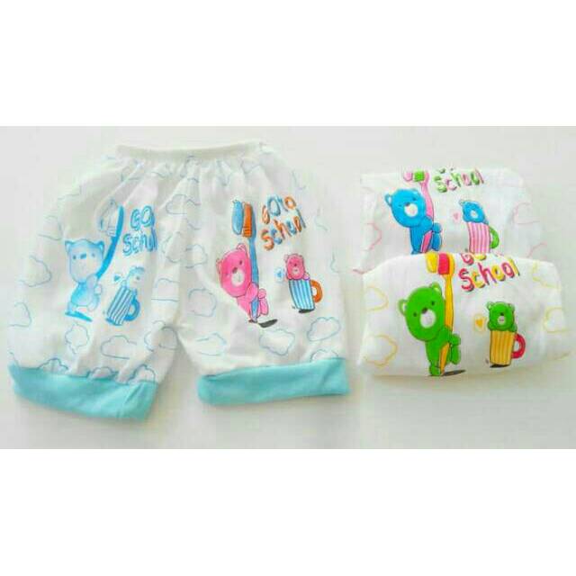 Celana Pendek Bayi Putih / Celana Pendek Bayi Warna / Celana Bayi Murah