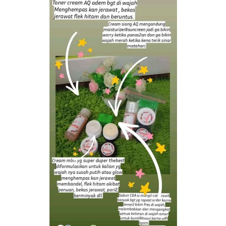 Skincare AQ 100% original ORI