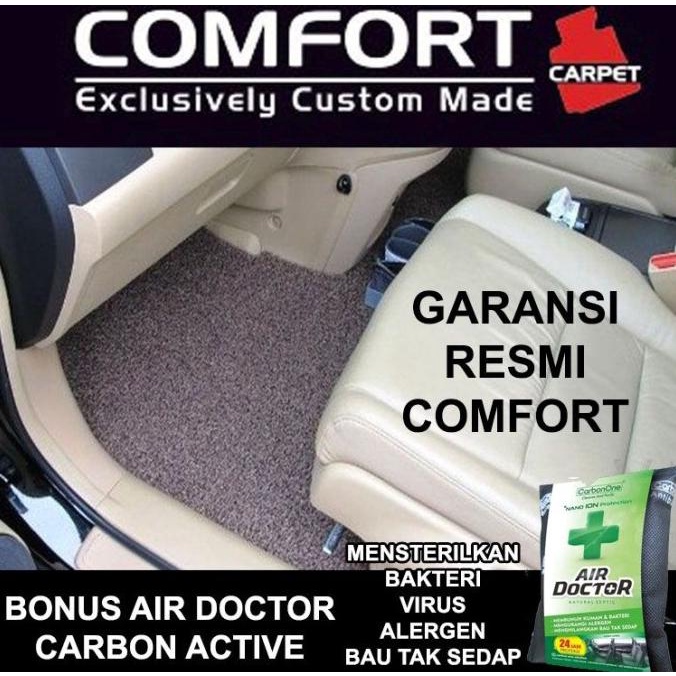 Karpet Mobil COMFORT Honda CRV Turbo 3baris Deluxe Original