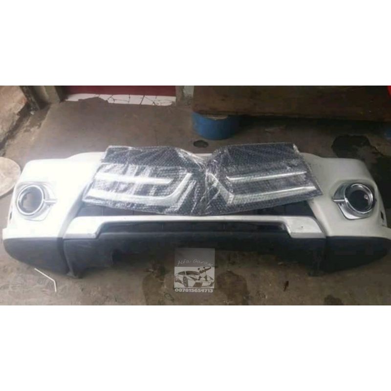 bumper pajero sport dakar 2014