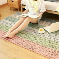 karpet puzzle kamar mandi alas anti slip mat keset tatakan meja makan