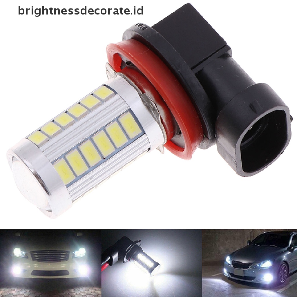 1 Pc Lampu Kabut Berkendara Mobil H8 / H11 33 led