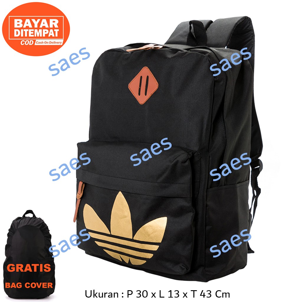 Tas Ransel Pria Samba + Rain Cover / Bag Cover saes ( Foto Asli ) Murah