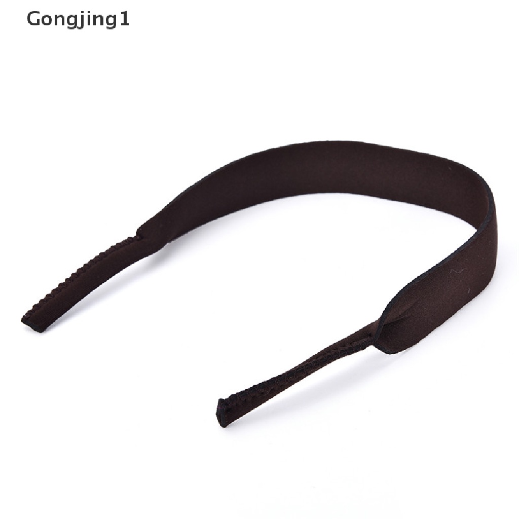 Gongjing1 Tali Kacamata Elastis Bahan Neoprene