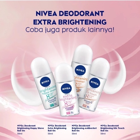 Nivea Deodorant Roll On 50ml