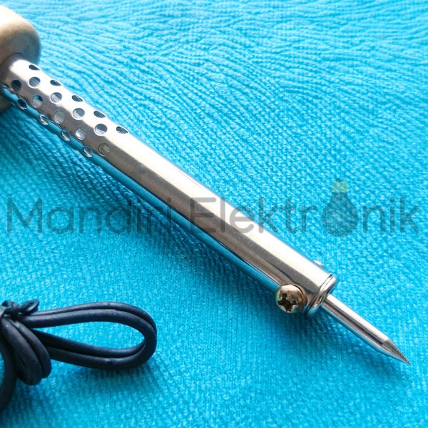 Solder Kayu ATN 40 Watt Kabel Tembaga - Iron Solder 40w gagang kayu ATN SK-A004