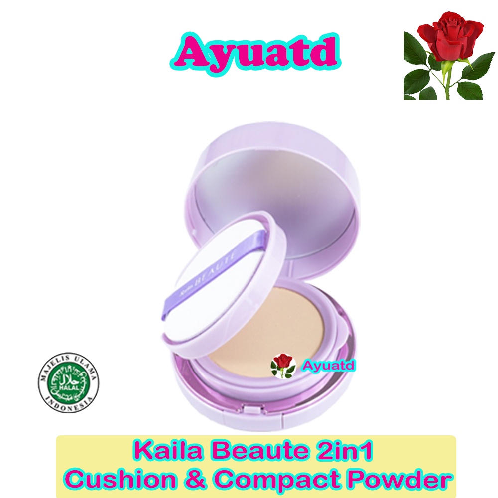 Kaila Beaute 2in1 Cushion &amp; Compact Powder + SPF 50+ / PA+++