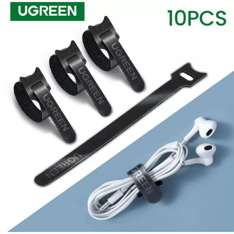 Ugreen Pengikat Kabel Strap Tie Nylon Tape Cable Organizer - upgrated