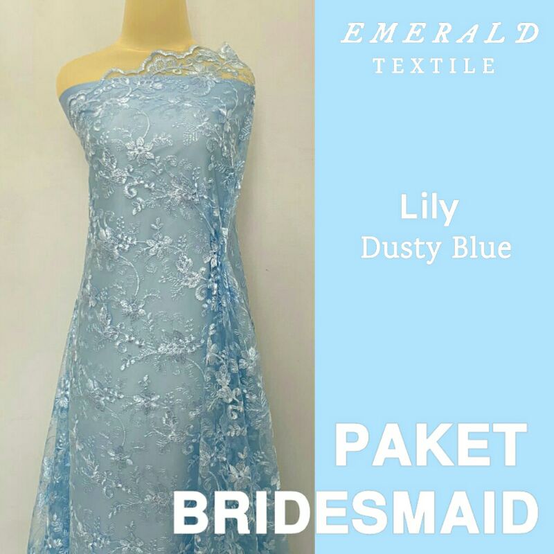 Paket Bridesmaid Spesial Package / Seragam Keluarga / Lamaran / Wisuda / Paket Bridesmaid By Emerald Textile