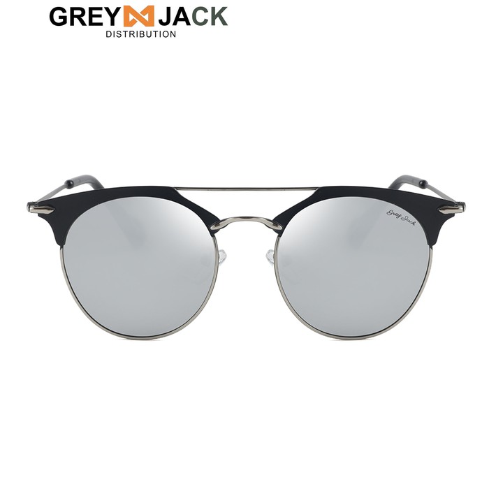 

Grey Jack Kacamata Hitam Retro bulat Wanita Feminin Trend Sunglasses Polarized 1248