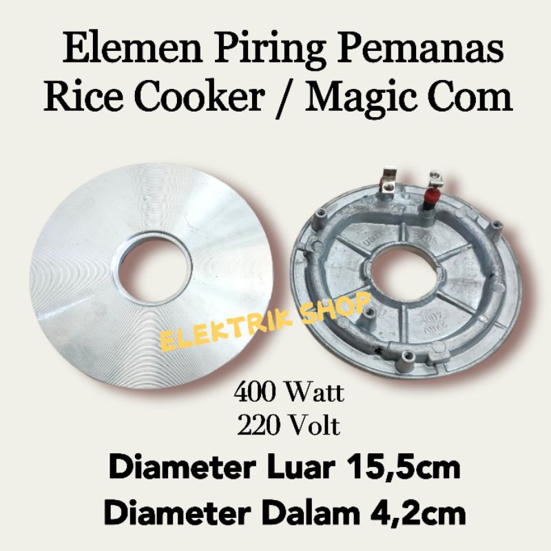 ELEMEN PIRING BULAT PEMANAS MAGIC COM RICE COOKER 400WATT 220VOLT MULTI UNIVERSAL