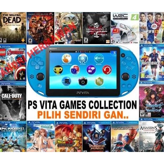 Jual Game Ps Vita Vpk Mantap, Game Playstation Vita Shopee Indonesia