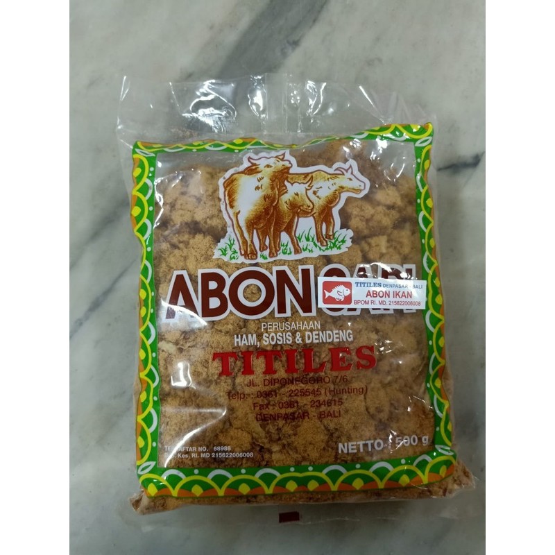 

Abon Ikan Titiles 500gr