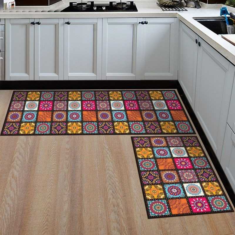 YOMDID Keset Dapur Anti-slip Living Room Kitchen Balcony Rug