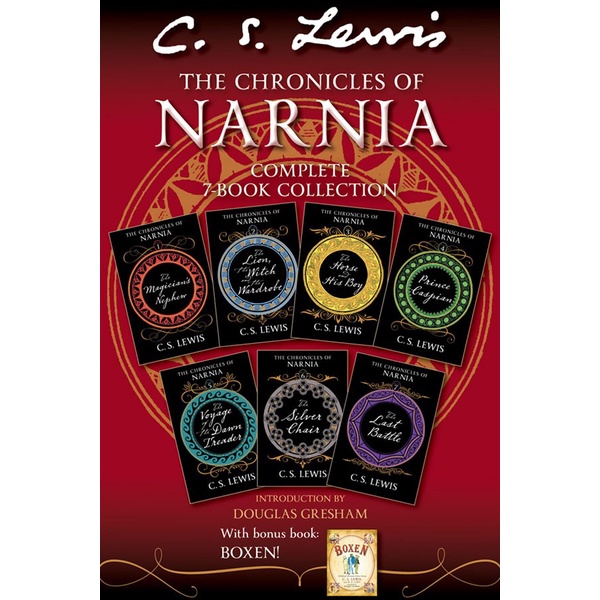 

MUST HAVE!! THE CHRONICLES OF NARNIA BOX SET (BOOKS 1 TO 7) BY C. S. LEWIS TERBARU