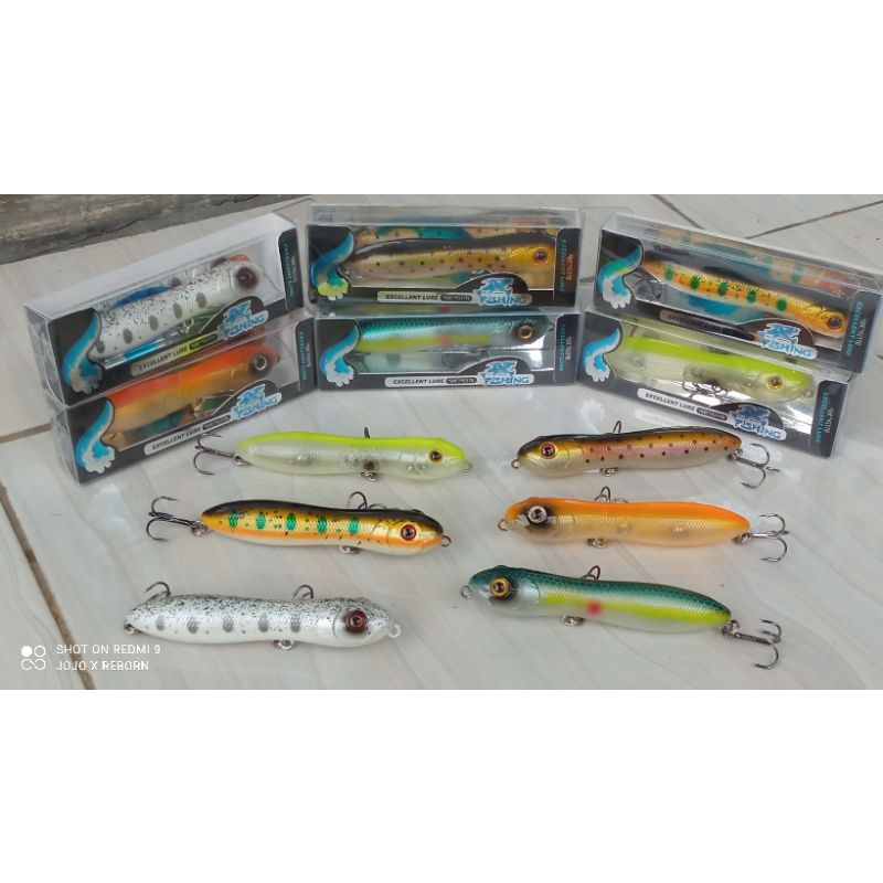 umpan pancing casting LURE  WTD kepala ular