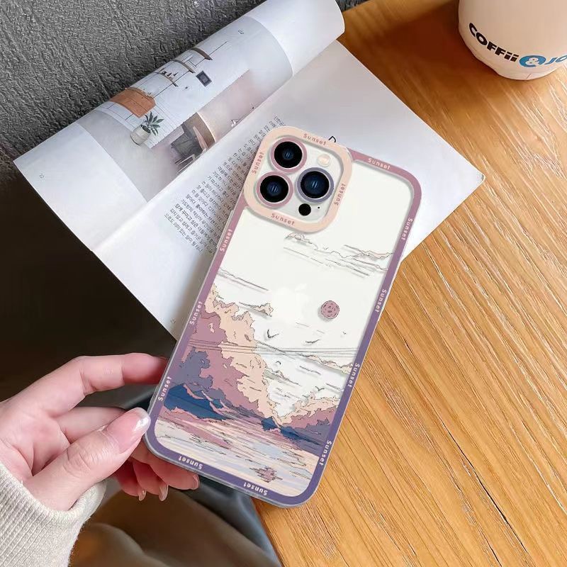 Soft Case Silikon TPU Transparan Untuk IPhone 14 13 12 11 Pro Max 11 6S 7 8 Plus X XS XR