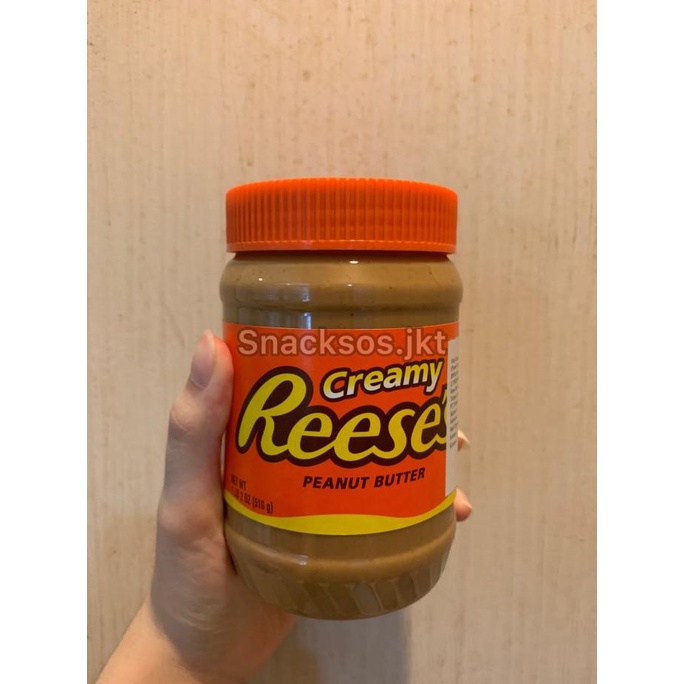 

REESE'S CREAMY PEANUT BUTTER SPREAD - REESES SELAI KACANG USA