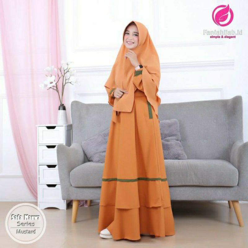 SAFA DRESS || Gamis Couple By Fania Hijab