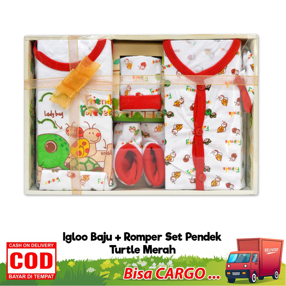 Kiddy Baby Newborn Gift Set / Baju+Romper Bayi Set / Kado Bayi Baru Lahir