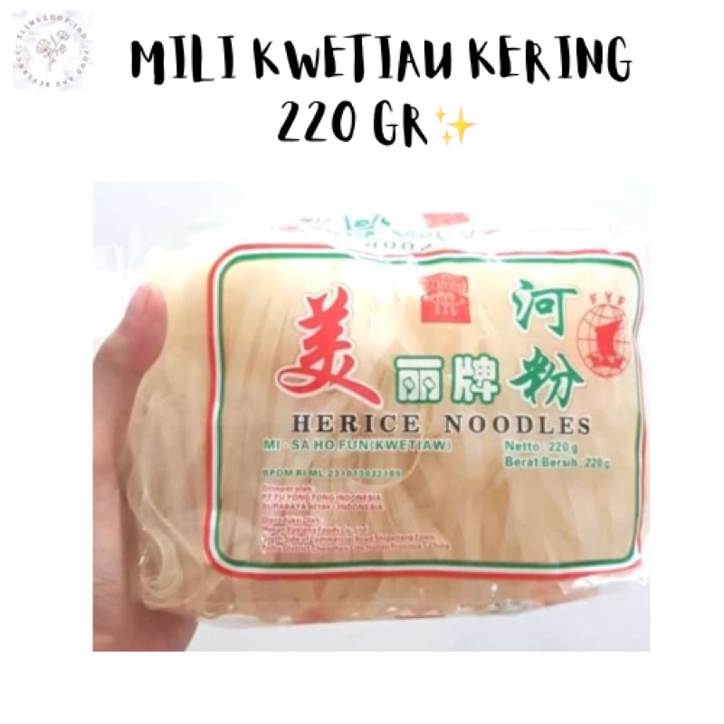 

Kwetiau fyf / kwetiau kering 220gr