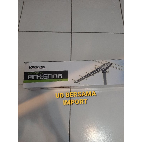 antena tv krisbow outdoor full HD DIGITAL dengan remote control rotasi