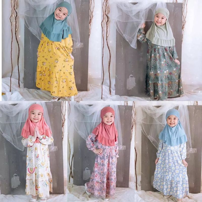 GAMIS SET HIJAB KAMILA