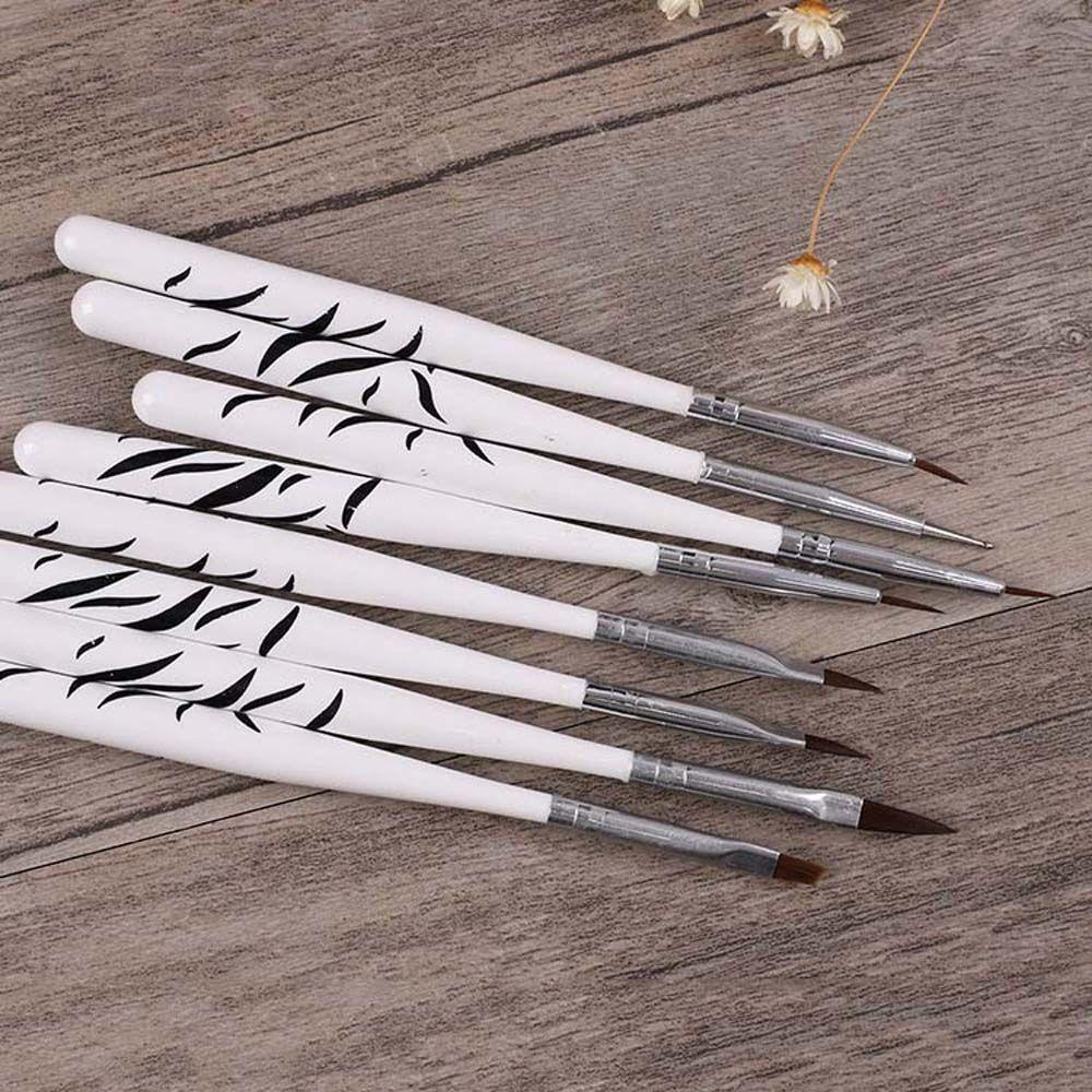 Mxbeauty Nail Art Lukisan Pen Wanita Alat Kecantikan Kuas Gambar Kuku 3D Nail Tips Liner UV Gel Extension Nail Dotting Pen