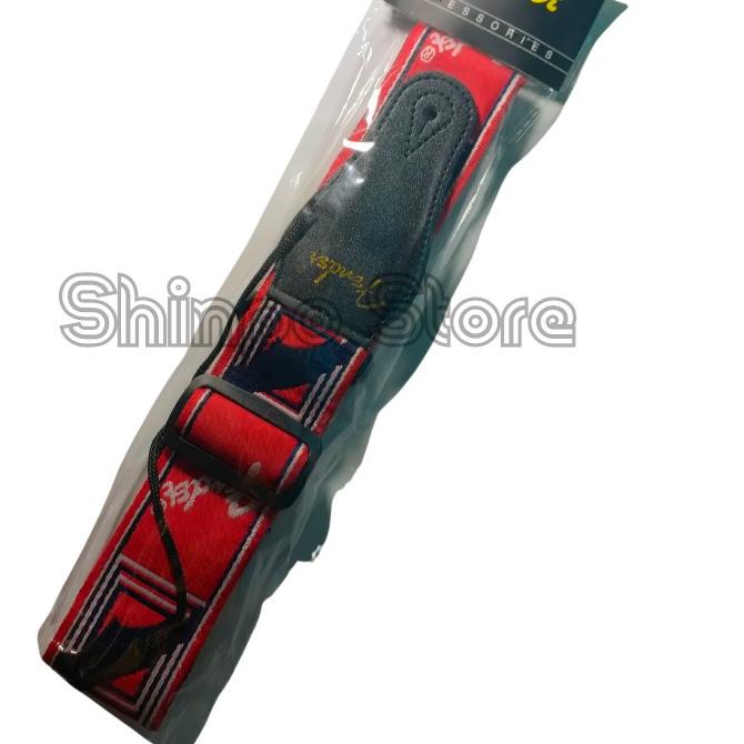 ✹ Strap Gitar Fender / Sabuk Gitar Elektrik Akustik Original Import ☎