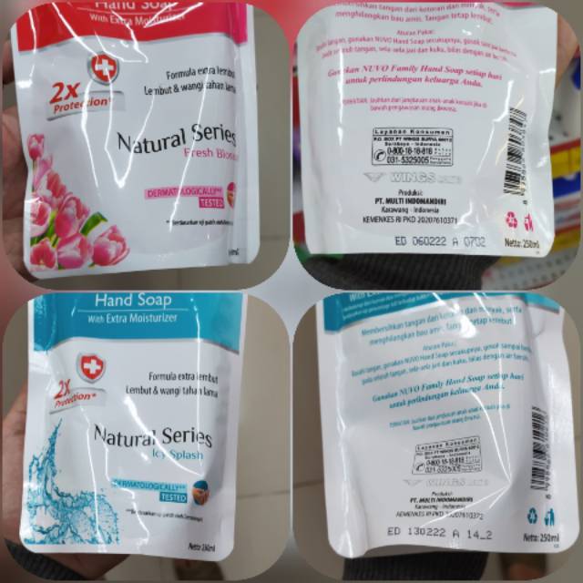 Nuvo hand soap REFILL 250ml