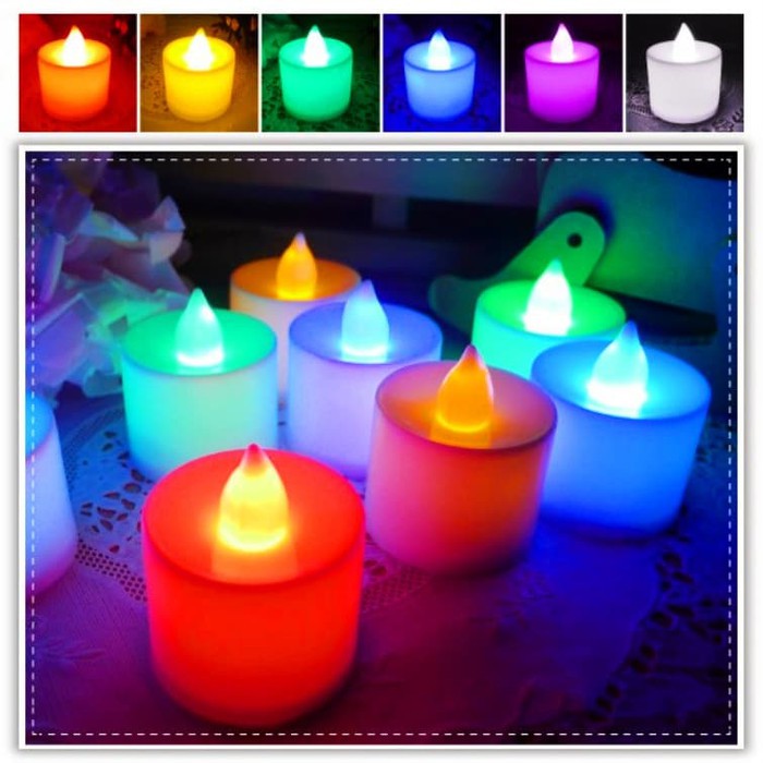 Lampu Lilin Led Candles / Lilin Mini Elektrik / Lampu Lilin