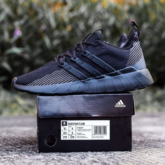 Adidas Questar Flow All Black