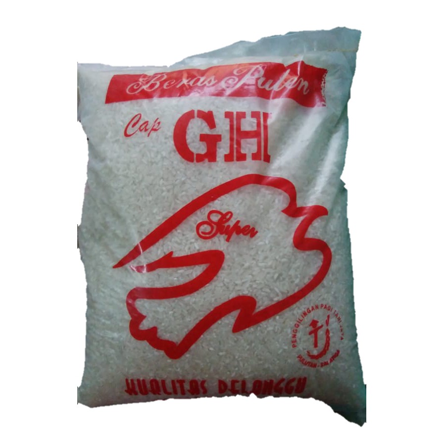 

Beras Pulen jenis GH Kemasan 5kg