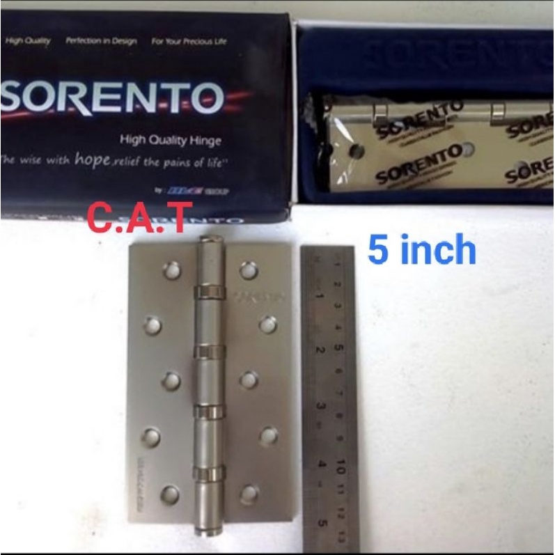 Engsel pintu 5 inch SORENTO / Engsel 5" SORENTO / Hinge / By Bellucci