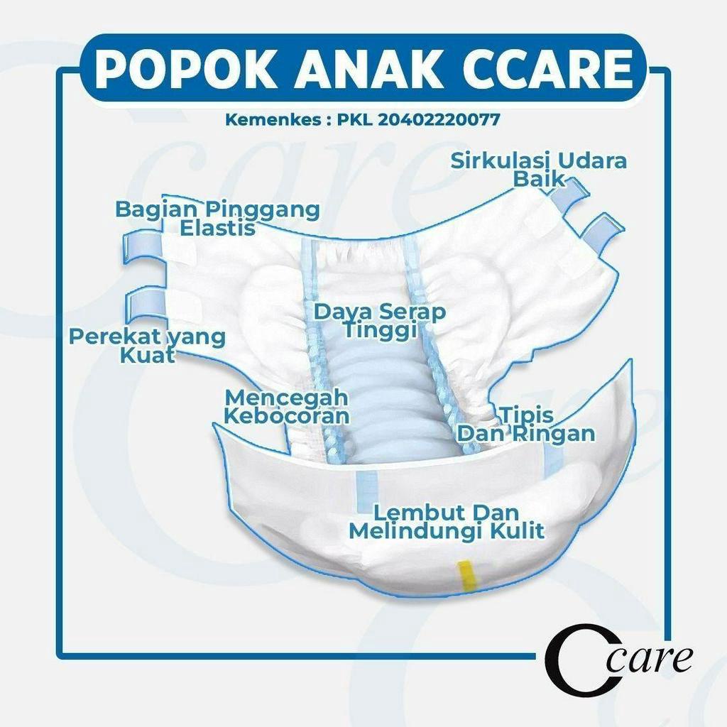 SS POPOK BAYI PEREKAT SAP ANTI GUMPAL SIZE DIAPERS BABY TAPE