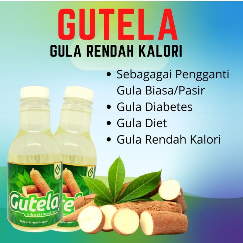 GUTELA PEMANIS ALAMI GULA SINGKONG RENDAH KALORI NON GLUTEN UNTUK DIABETES