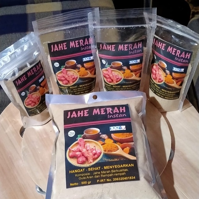 

Jahe Merah Instant plus gula aren 100gr