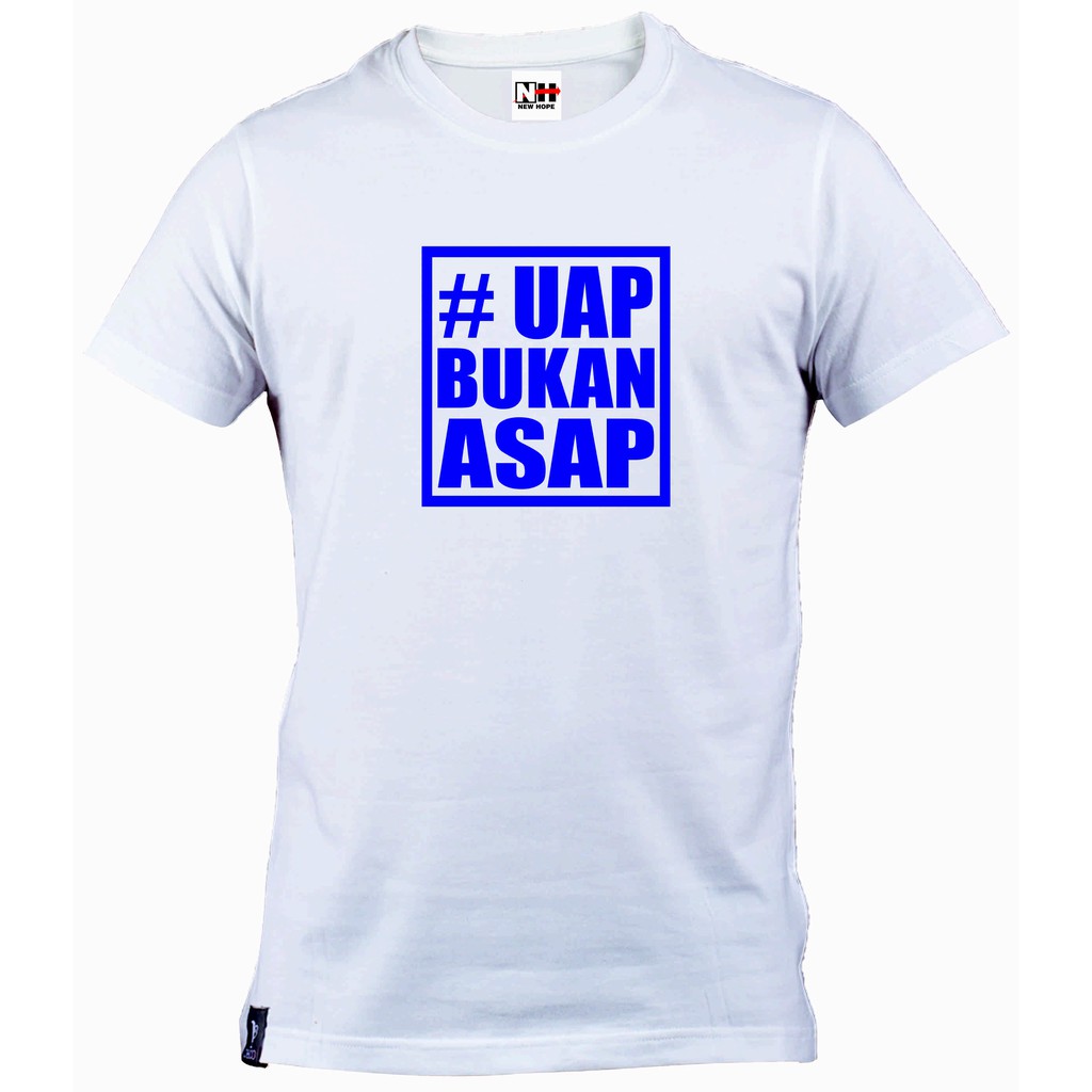 KAOS VAPE UAP BUKAN ASAP WHITE 2 B11