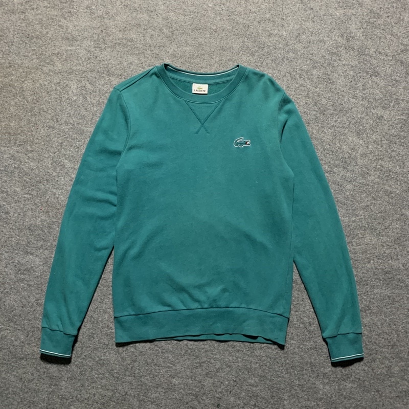jaket sweatshirt crewneck lacoste tosca second original PL not big logo