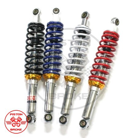 TWIN SHOCK / SOK / SKOK BELAKANG SETELAN 360MM SCARLET