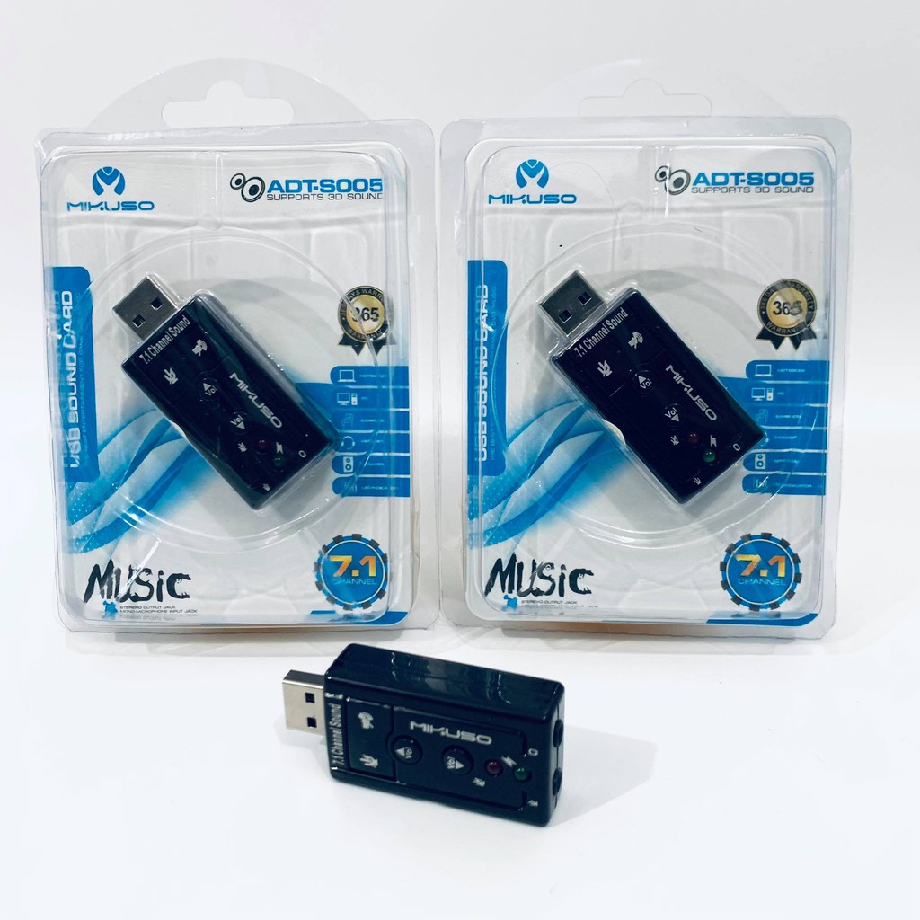 7.1 Channel USB External Sound Card Audio Adapter