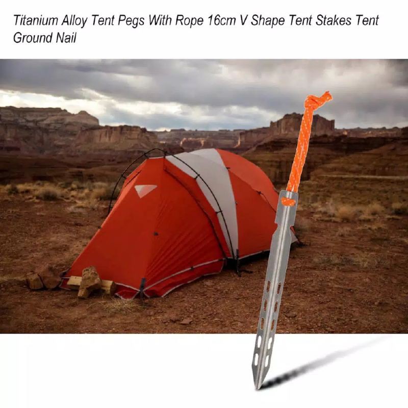 Pasak titanium Tito type V tenda Ultralight tent peg camping