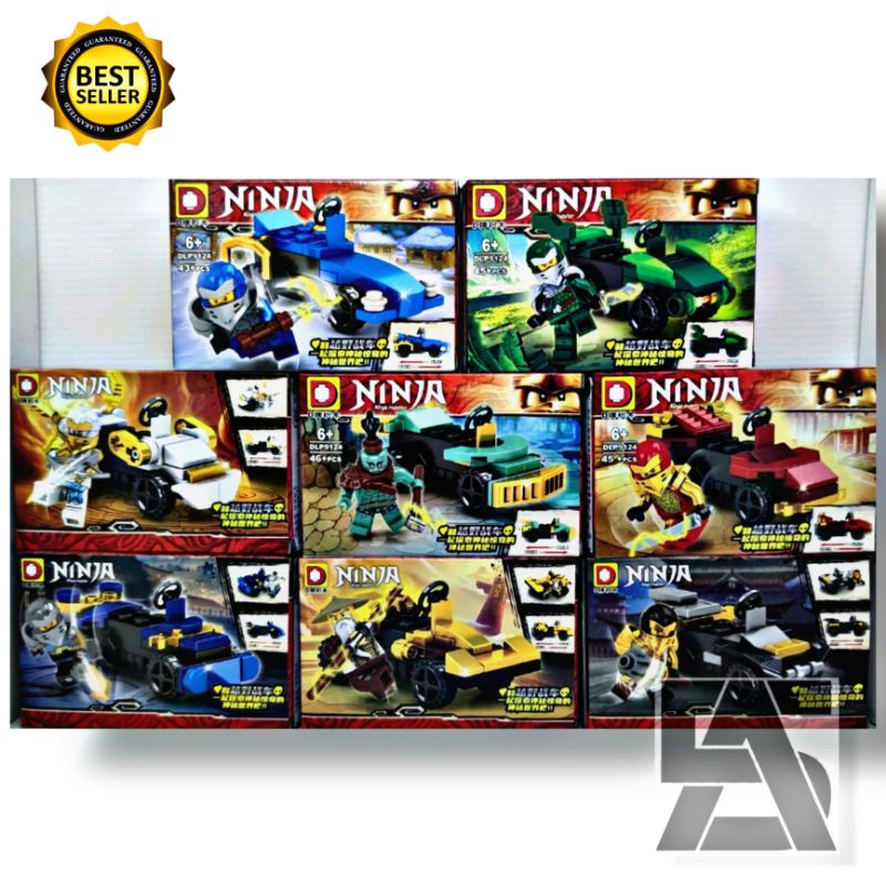 Mainan anak Lego Ninja go action figure Ninjago bricks
