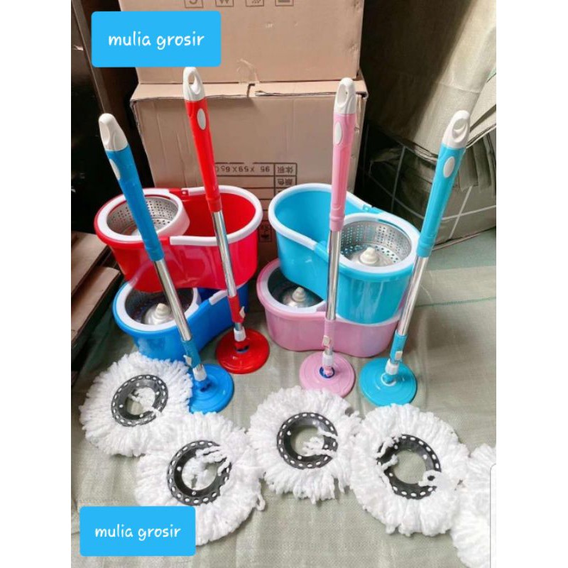 Spin Mop Stainless / Magic Mop Stainless / Pel Puter