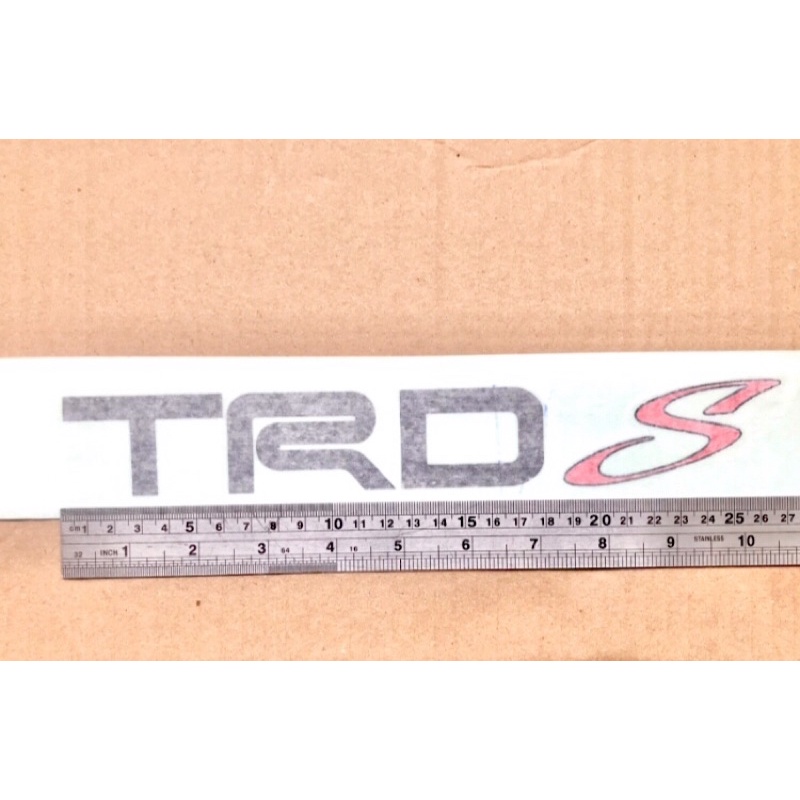 Sticker Stiker Pintu TRD S mobil Toyota Agya