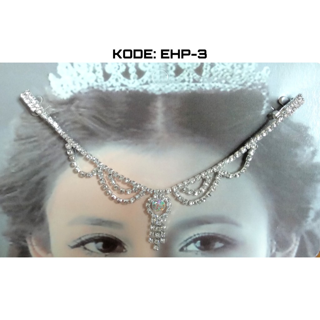  Banyak Model  Aksesoris Pesta Headpiece Jodha Kristal 