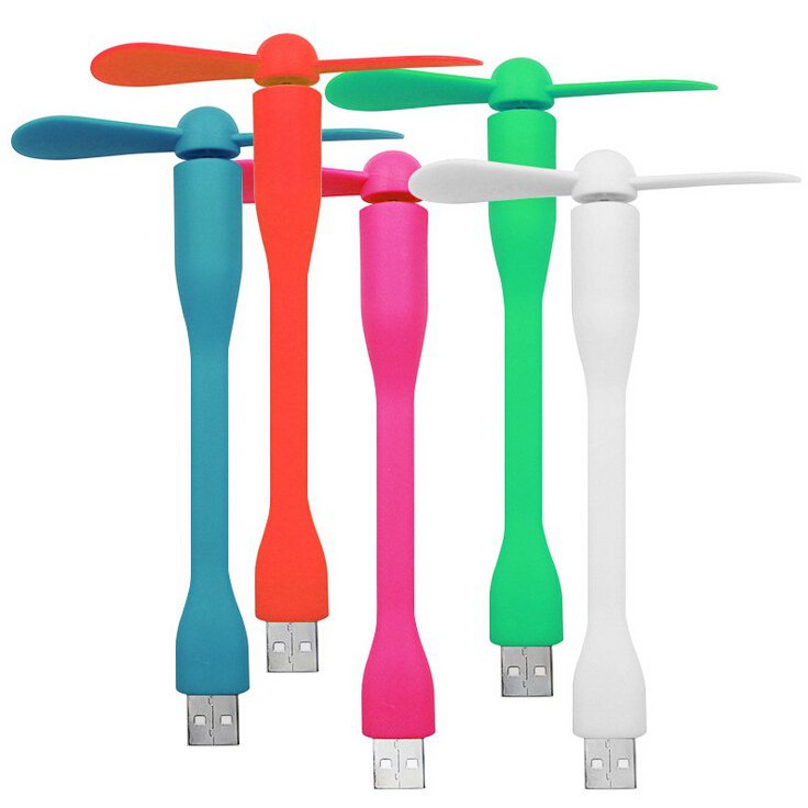 USB Fan Mini987 PC, laptop and power bank compatible flexible neck USB powered