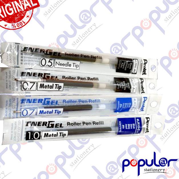 

Tidak Diragukan.. PROMO Isi Bolpoin Pentel Energel 0.5 / 0.7 / 1.0 - Hitam