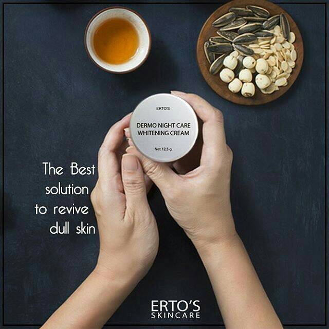 ERTOS DERMO NIGHT CARE  WHITENING / ERTOS NIGHT CREAM WHITENING  ORIGINAL