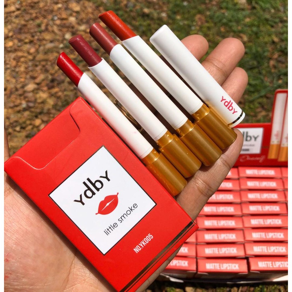 [Per Batang] YDBY Little Smoke Matte Lipstick-Red Series